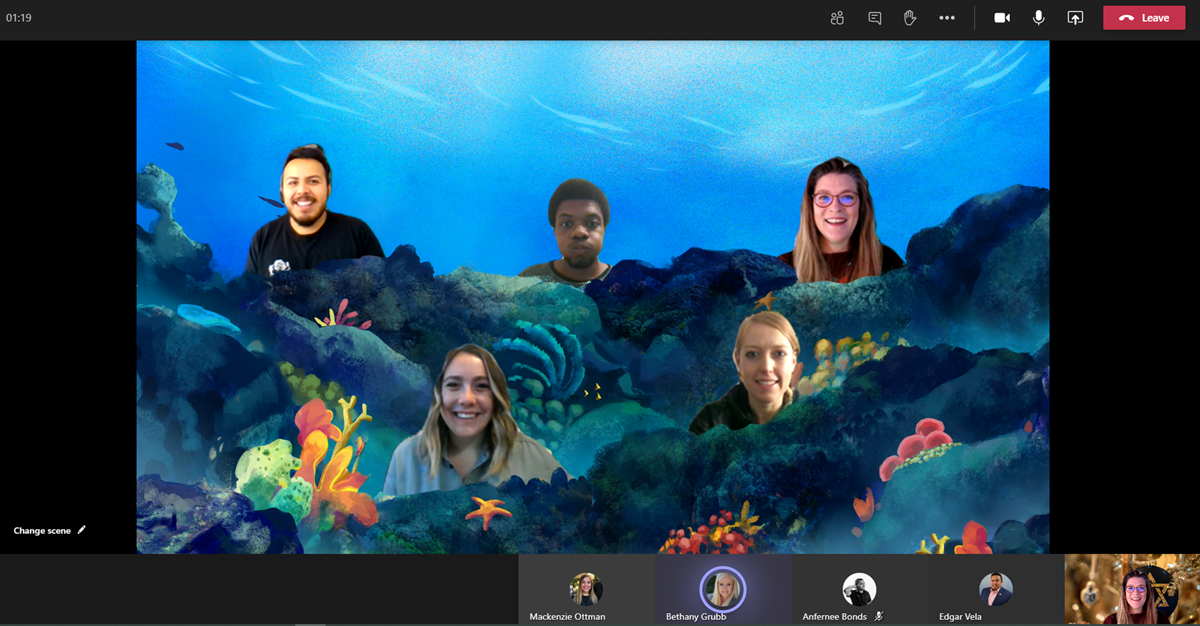 Together Mode là tính năng mới trên Microsoft Teams cho phép chúng ta cảm thấy như đang ngồi chung trong phòng họp. Bạn có thể thêm hình nền mới để tăng thêm sự thú vị cho cuộc họp của mình. Click vào hình ảnh để xem những hình nền mới nhất.