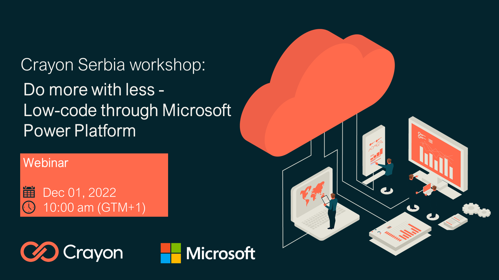 Crayon Serbia workshop: Do more with less - Low-code through Microsoft ...