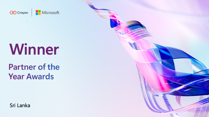 Crayon Recognized As The Winner Of The 2025 Microsoft Sri Lanka Partner